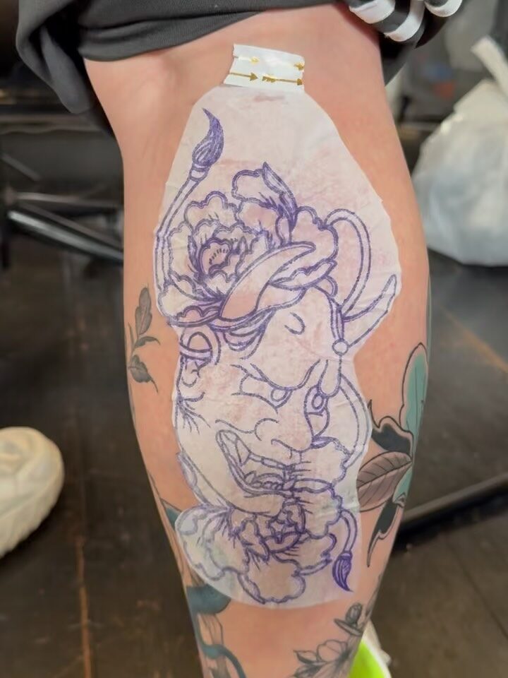Instagram post from paulinha.tattoo_. This post is in position 1.